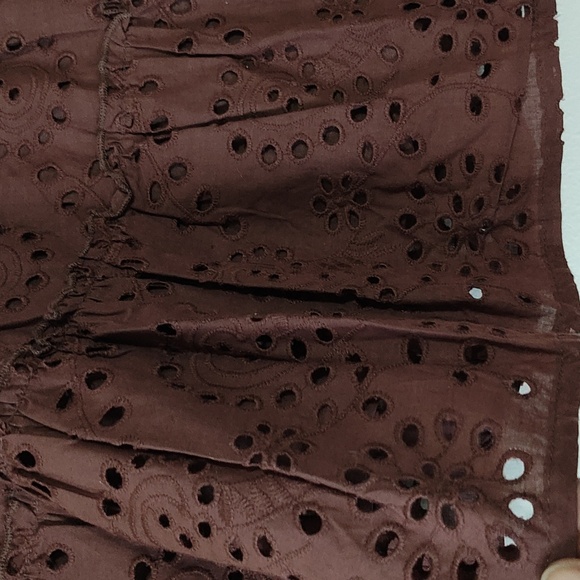 Bishop + Young Lace Ruffle Mini Skirt NWT - Picture 4 of 11